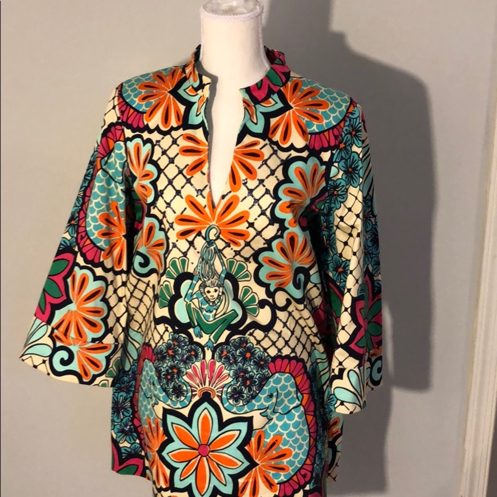 Lilly Pulitzer Tunic cotton size M